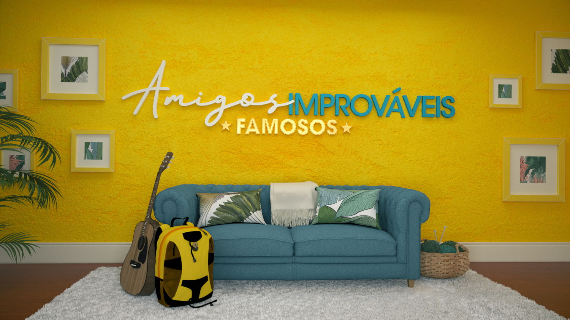 Amigos Improváveis Famosos