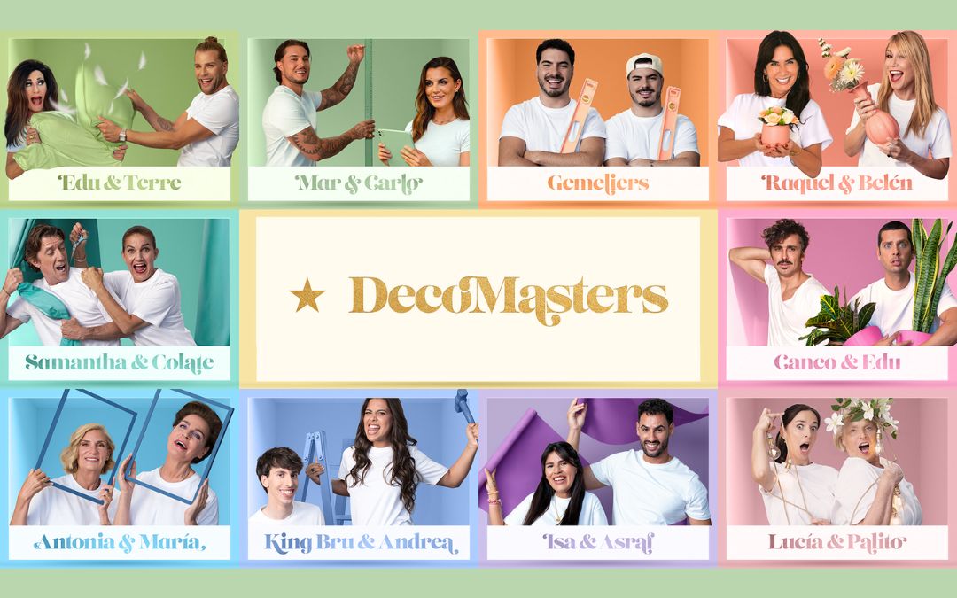 Cinco nuevas parejas completan el casting de ‘DecoMasters’ en RTVE